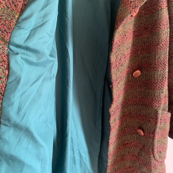 Vintage colette modes dublin donegal handwoven tweed - Picture 8 of 12
